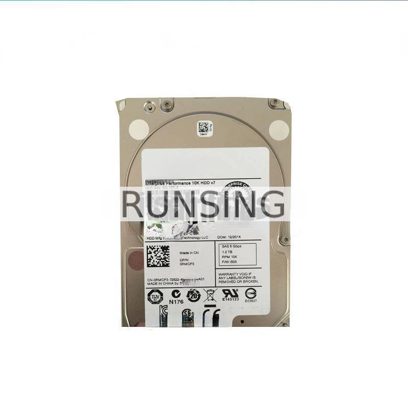 High Quality For DELL ST1200MM0007 1.2 T SAS 10 k 2.5 inch server hard drive0RMCP3 100% Test Working